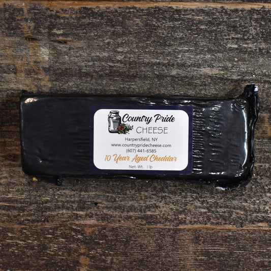 10 Year Aged Cheddar - 1lb Brick